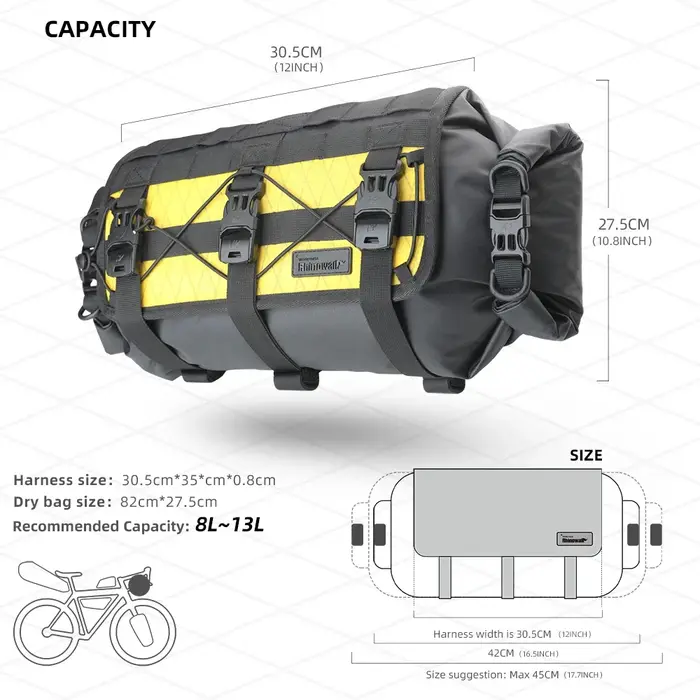 Bal inowalk-Sac de guidon de vélo étanche SFP