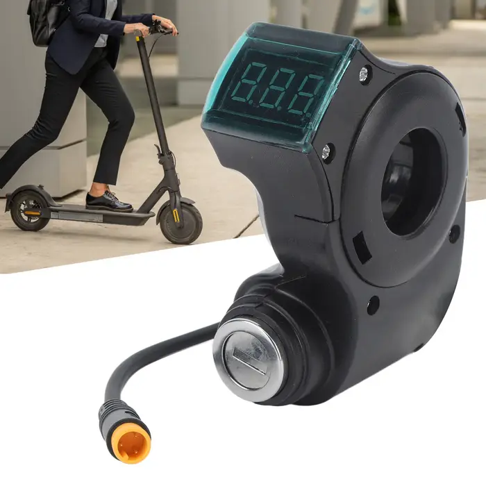Serrure à affichage numérique pour Scooter, serrure à clé sécurisée et ABS pour Scooter électrique a