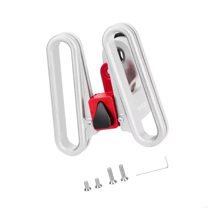 Base vélo pour vélo avec corps en aluminium, valeur stockage fixation à deux
