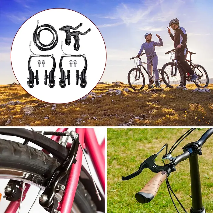 6 pièces/Kit vélo de montagne V frein Portable détachable réglable Sport de plein air pièces de rechange composant