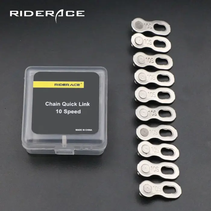 5 paires de joints de connecteur de maillon de chaîne de vélo
