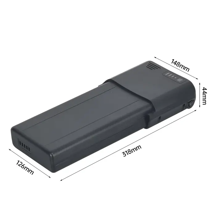 Batterie de vélo électrique de support arrière 36v 8.8ah 10.4ah 11.6ah 14ah avec chargeur BMS 36v lithium ion akku pour 350w 500w