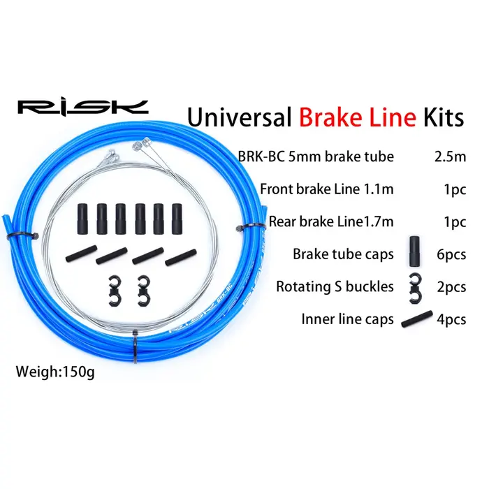 Risk vélo changement de vitesse dérailleur/kits de frein fil Tube ligne tuyau de base frein/câble
