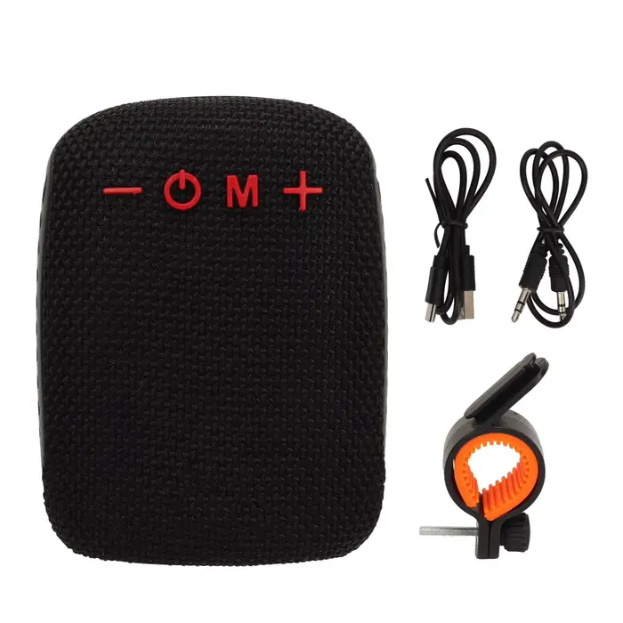 Haut-parleur Bluetooth sans fil portable, haut-parleur de vélo, prise en charge de la carte mémoire,