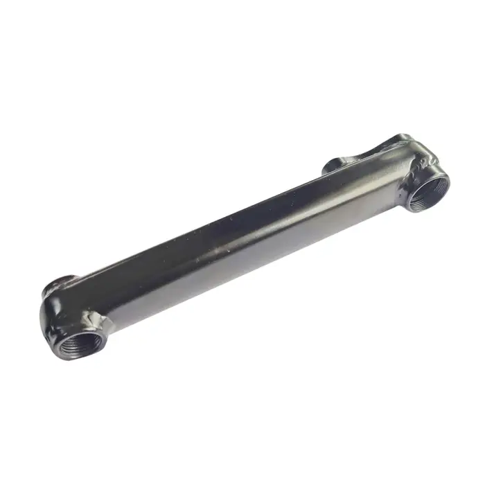 Pédalier de vélo BMX en acier chromé noir CRMO 48T * 19MM * 170MM 9/16 mi BB/Euro BB/espagnol BB/BB américain