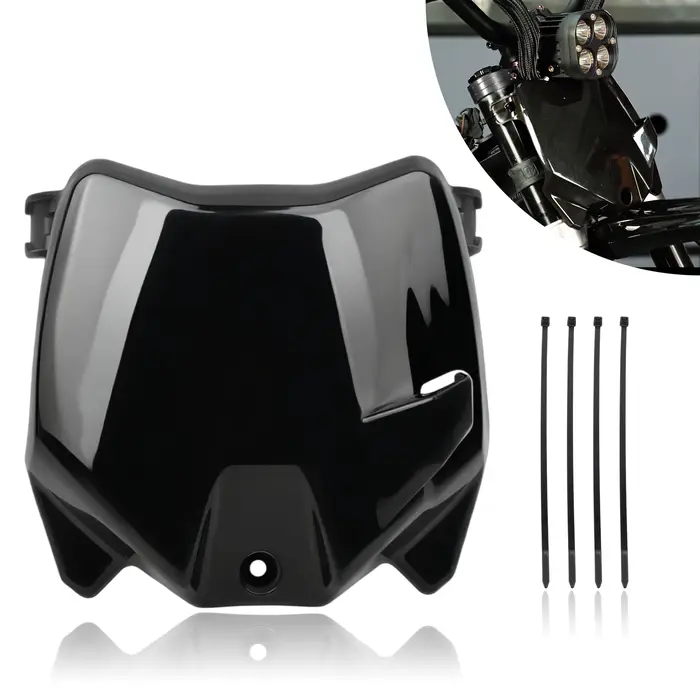 Plaque d'immatriculation avant pour moto électrique E-Bike Surron S X Stark Varg Talaria Sting Q20 DirtBike Motocross