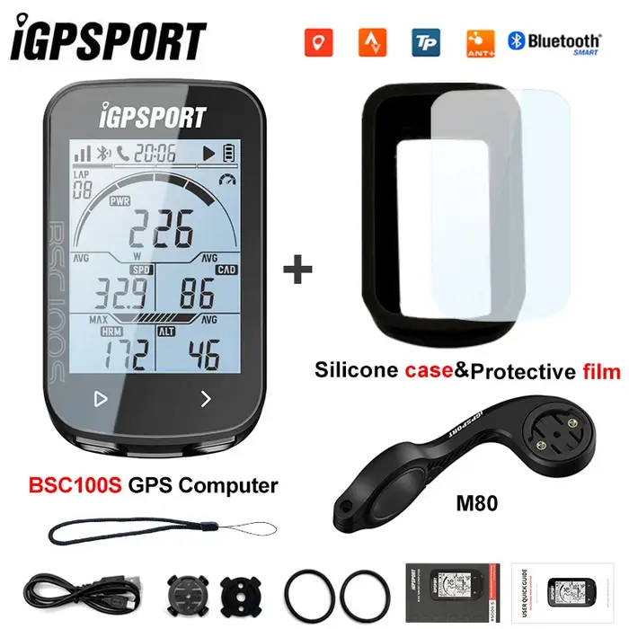 IGPSPORT GPS BSC100S BSC100 S magasin officiel Cycle vélo ordinateur compteur de vitesse sans fil ANT Bluetooth