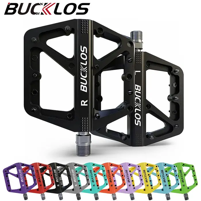 BUCKLOS VTT pédales 9/16 "roulement scellé plat vtt