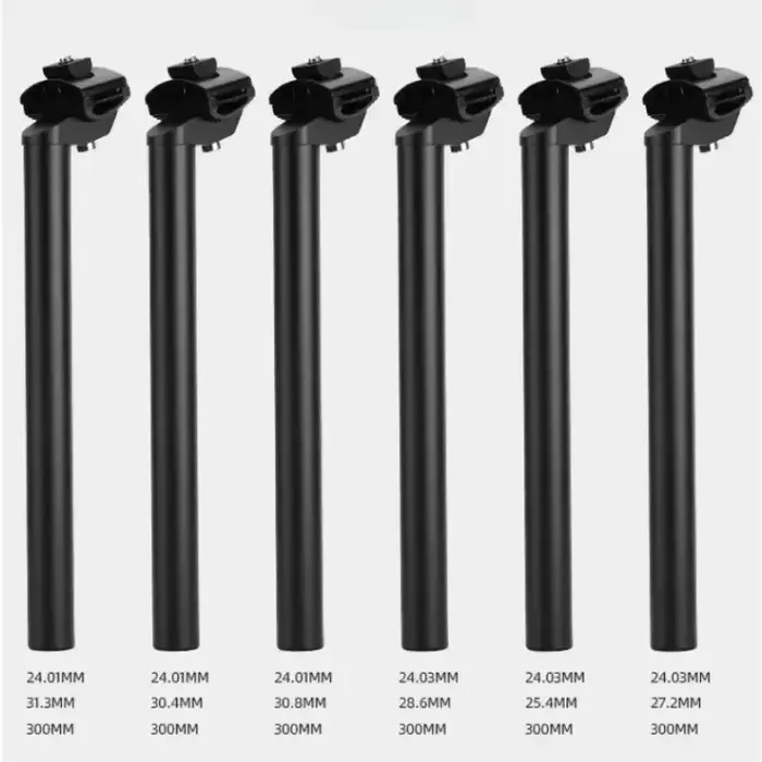 Tige de selle de vélo 25.4/27.2/28.6/30.4/30.8/31.6 vtt