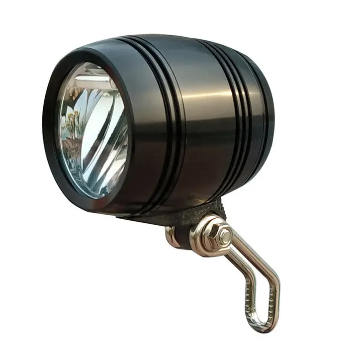 Lampe frontale avant de vélo pour Dynamo de moyeu avec câble de feu arrière