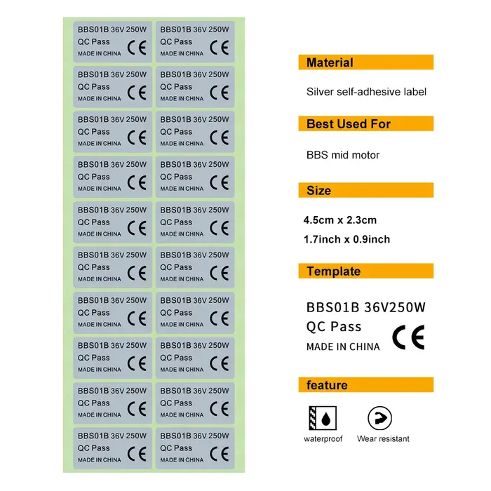 Kit de motorisation de vélo électrique 36V