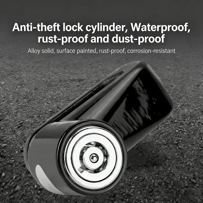 Verrou de sécurité pour moto