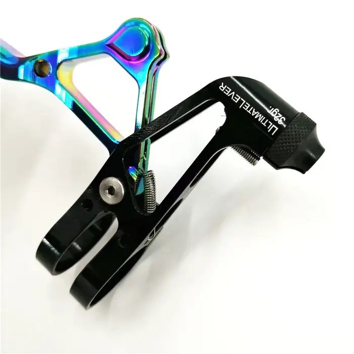 Litepro ultime levier de frein de vélo placage de titane coloré vtt