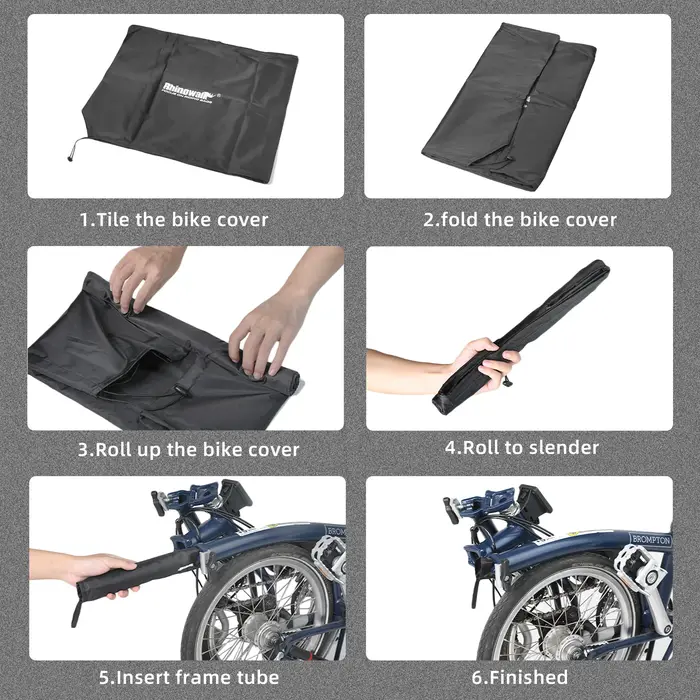 Bal inowalk-Juste de sac de vélo pliante pour Bromsilice