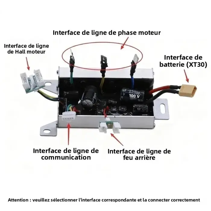 Kit de Contrôleur de Vitesse Débloqué 55 km/h