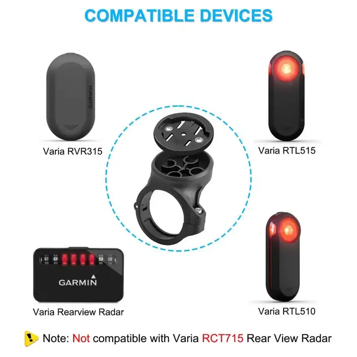 Support de lampe de selle de vélo