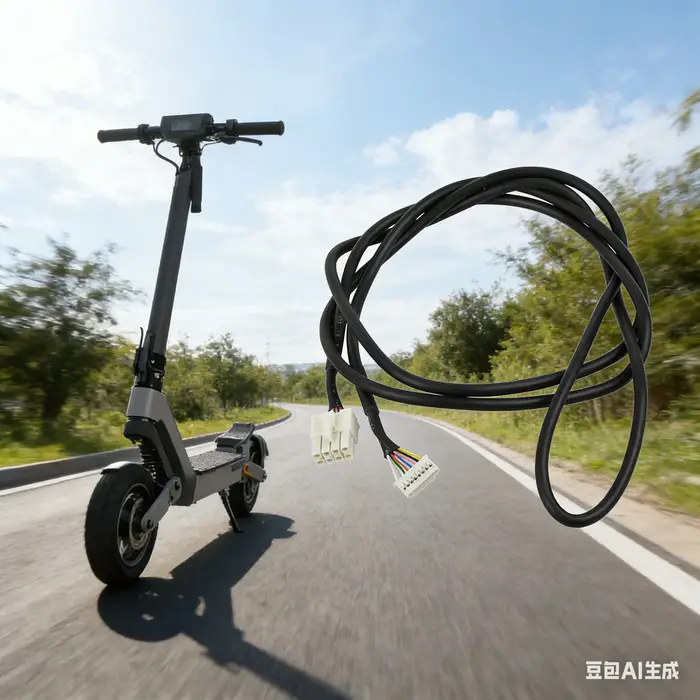 Faisceau de câblage pour trottinette électrique 170 cm pour Kukirin G2/G4, ligne de données intégrée