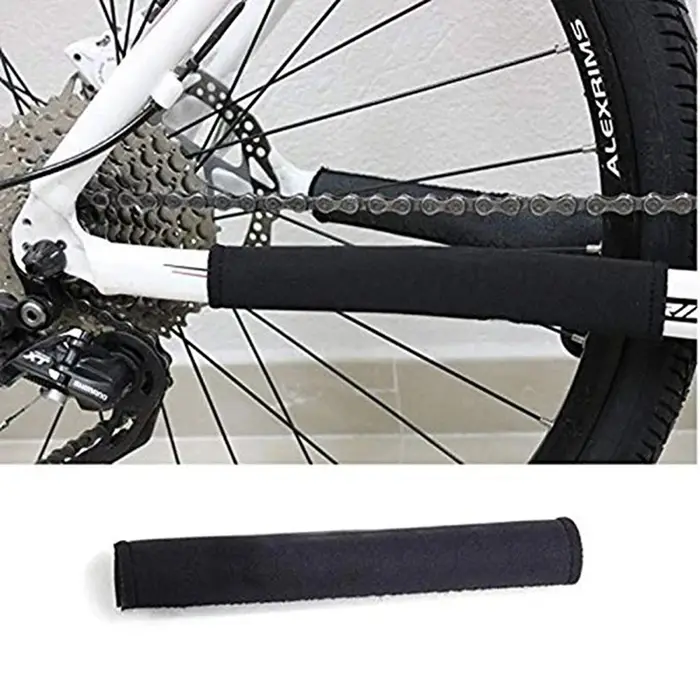 Protecteur de chaîne de vélo (2 pièces) – Protection de cadre pour VTT et vélos – Accessoires de cyclisme
