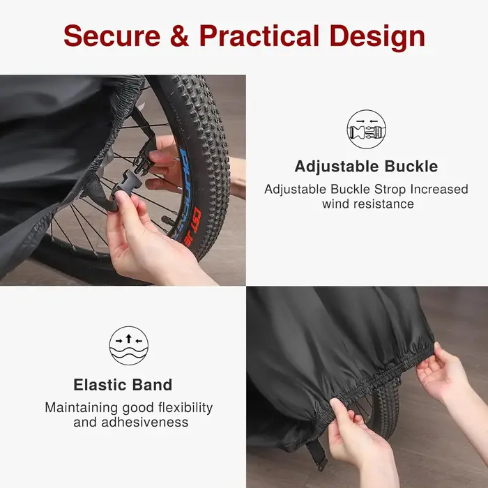 Housse de pluie imperméable pour vélo