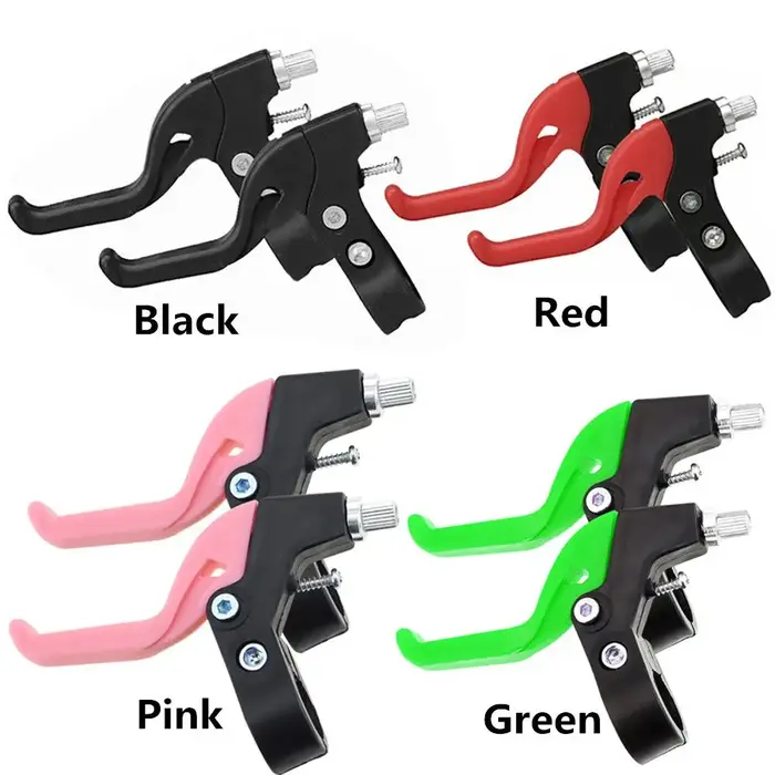 1 paire de leviers de frein universels réglables et sûrs pour vélo