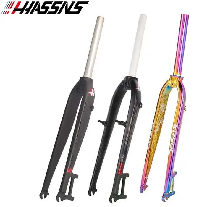 HASSNS fourche de vélo rigide