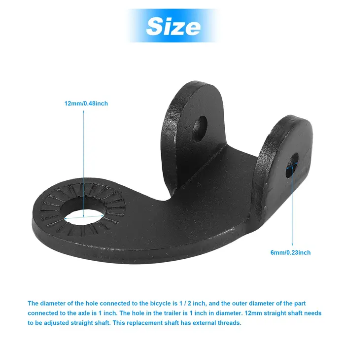 Connecteur de remplacement pour remorque de vélo Burley
