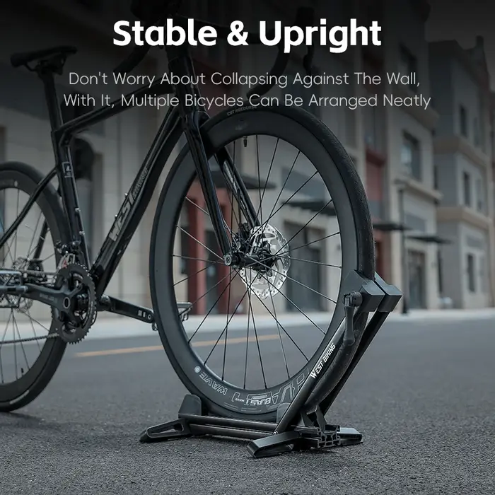 Support de stationnement pour vélo à double poteau WEST BIKING
