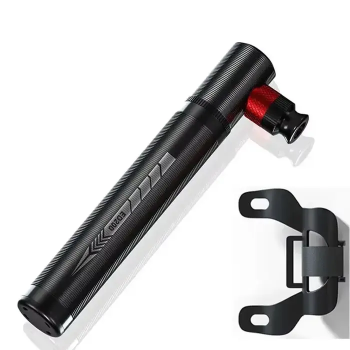 Mini pompe à vélo en alliage d'aluminium