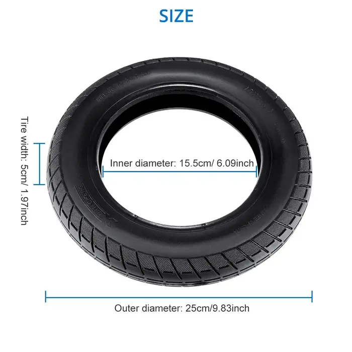 Caméra de pneu en caoutchouc pour Scooter Xiaomi M365 1s Pro pro2 Mi 3 Hiboy S2 PRO