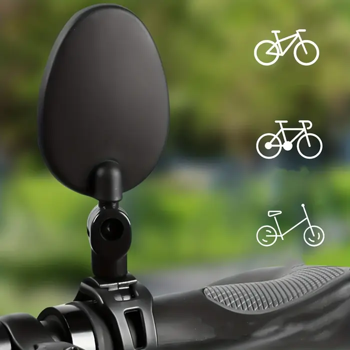 Rétroviseur de vélo réglable à 360 degrés