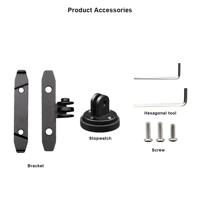 Support de selle de feu arrière de vélo