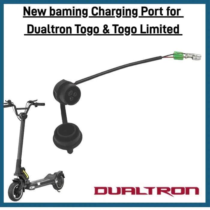Nouveau Port de Charge Baming pour Trottinette Électrique Minimotors Dualtron Togo – Pièce de Remplacement