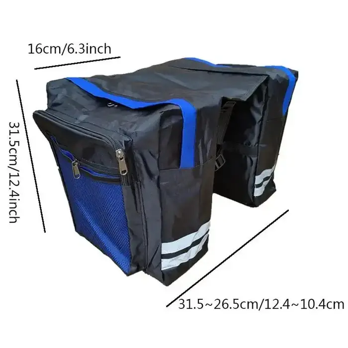 Sac de coffre de vélo grande capacité
