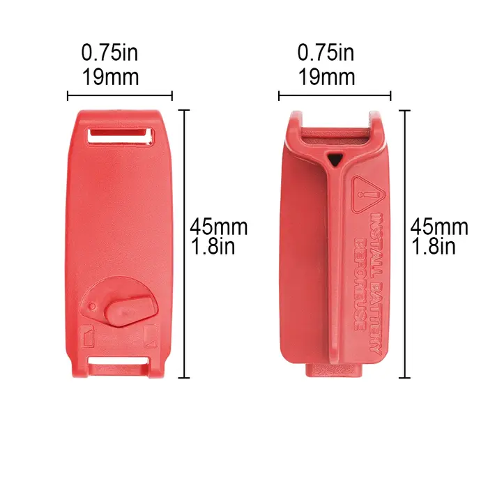 1 pièces couvercle de batterie pour Sram eTap AXS avant arrière dérailleur Terminal protecteur boucl
