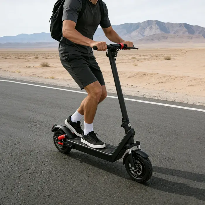 HX X9B scooter électrique 1000W 20AH 40 KM/H scooters électriques amortissement e