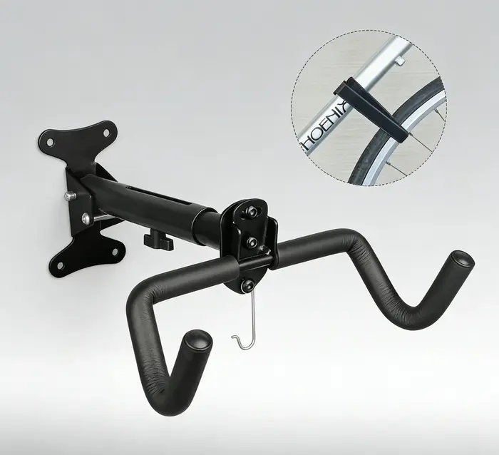 Support mural extensible pour vélo 360 °