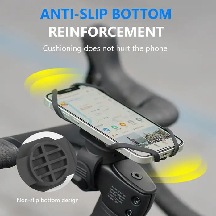 Support d'ordinateur de vélo en Silicone
