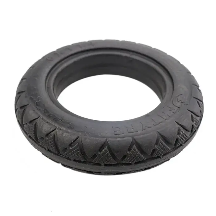 Pneu solide pour trottinette électrique 6x1 1/4, pneu et roue solides non gonflables, adaptés pour remplacer des pièces de pneus de trottinettes électriques