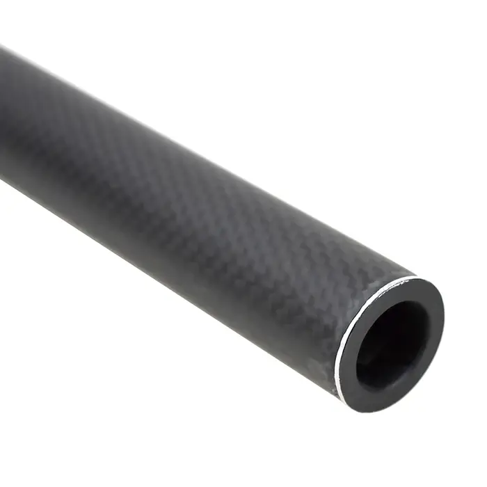 Guidon de vélo de course entièrement en fibre de carbone mat 3K