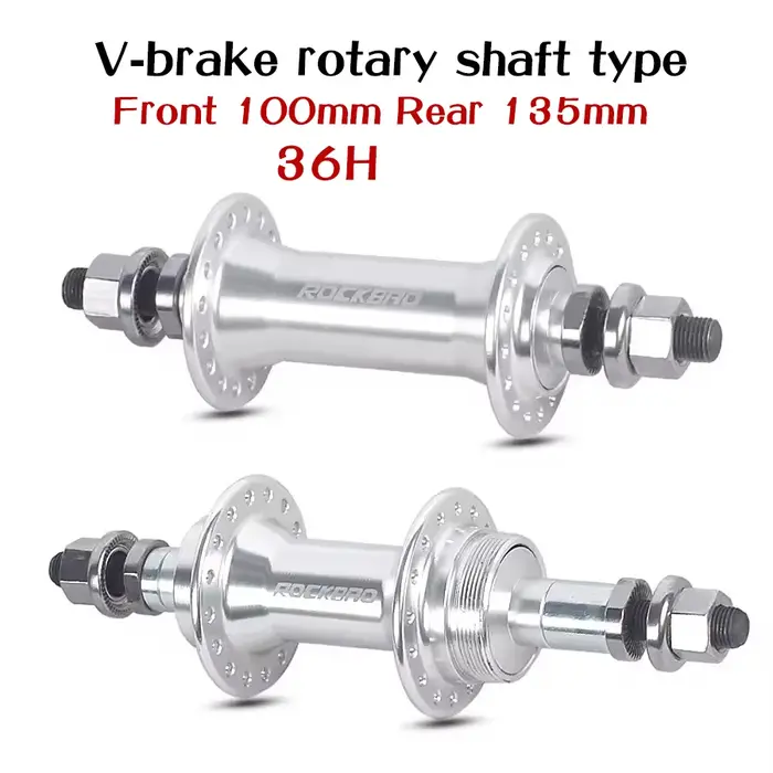 Moyeux de roue rotatifs pour vélo de montagne