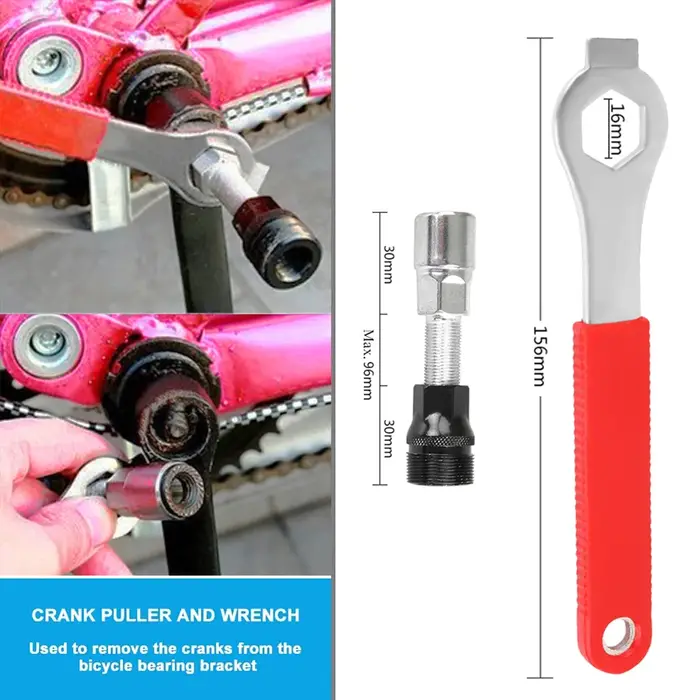 Kits d'outils de réparation de vélo, disjoncteur de chaîne, dissolvant de volant d'inertie, extracte