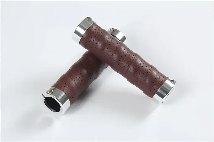 Poignées de vélo rétro respirantes en microfibre, poignées de guidon de vélo décontractées pour vélo