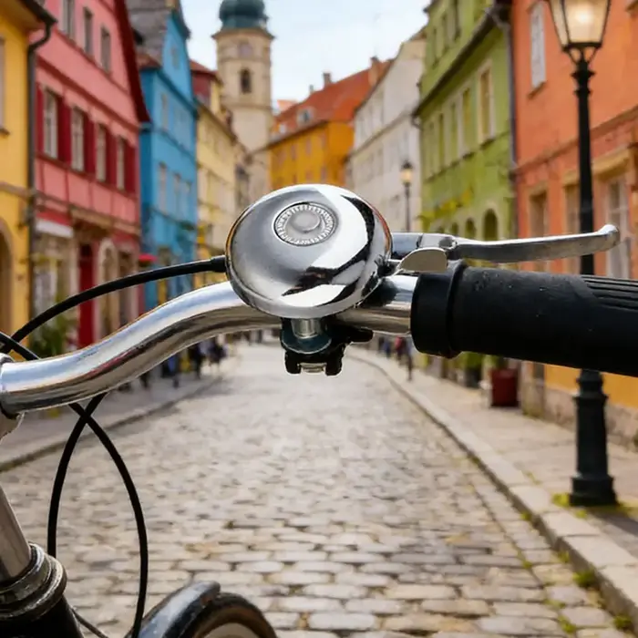 Sonnette d'avertissement de sécurité pour vélo d'extérieur