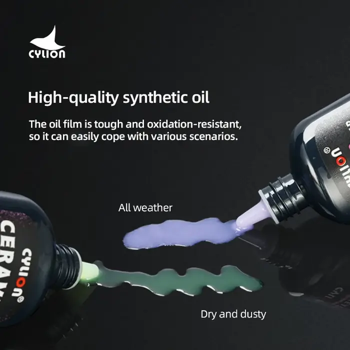 Cylion 120ml lubrifiant pour chaîne de vélo tout temps/céramique
