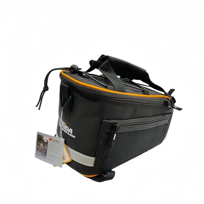 Sac de transport en toile à dégagement rapide pour porte-bagages arrière de vélo pliant STRiDA