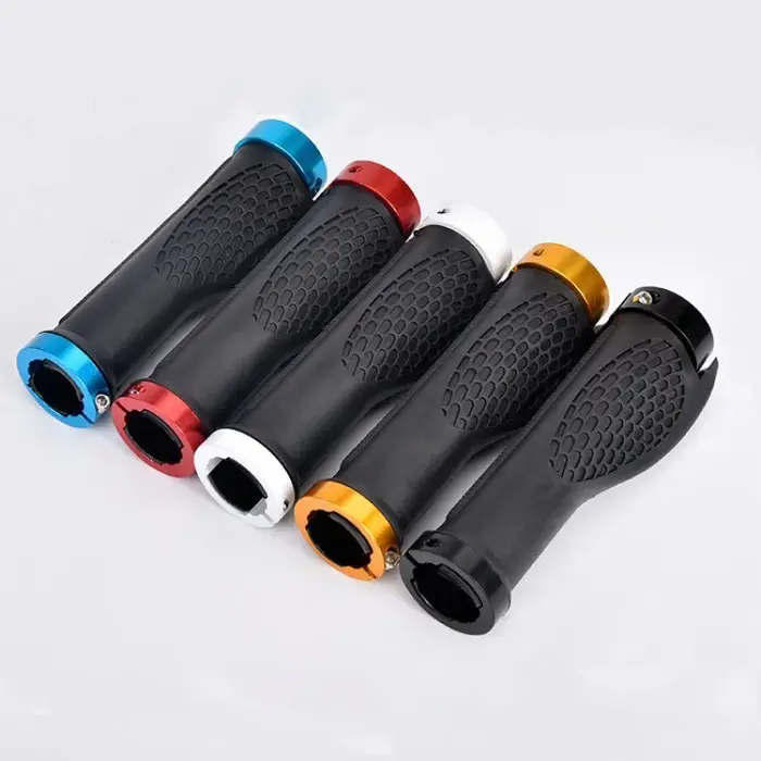 Poignées de guidon de vélo antidérapantes en Silicone