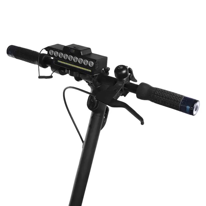 Phare avant à 9 LED pour trottinette électrique