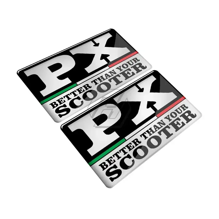 Autocollant de moto 3D pour Scooter Piaggio Vespa PX125 PX150 PX200 PX 125 150 200