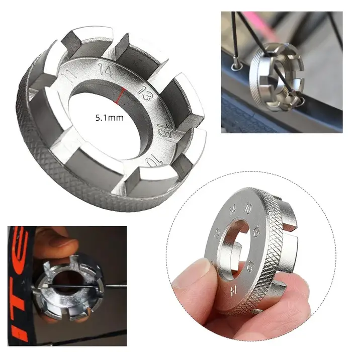 Clé à rayons de vélo, outils de cyclisme