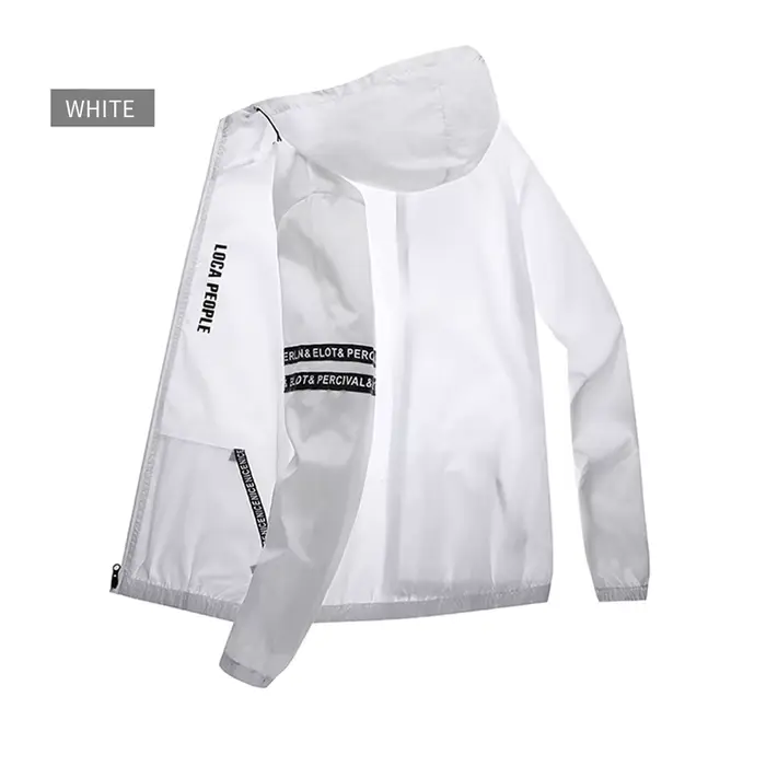Protection solaire homme été cyclisme veste sport décontracté jeunesse manteau Anti-UV Sports de ple